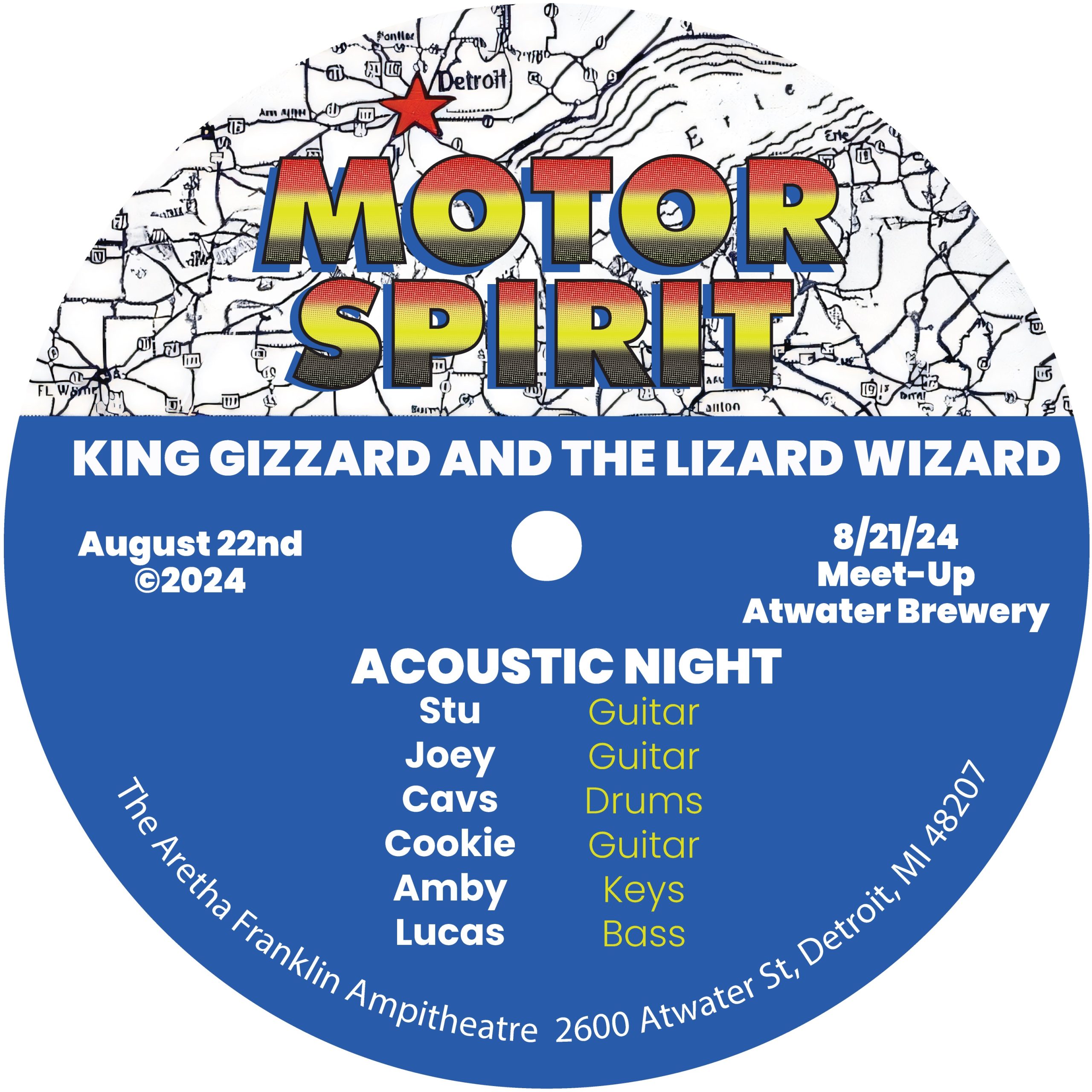 Motor Spirit KGATLZ Acoustic Label Only