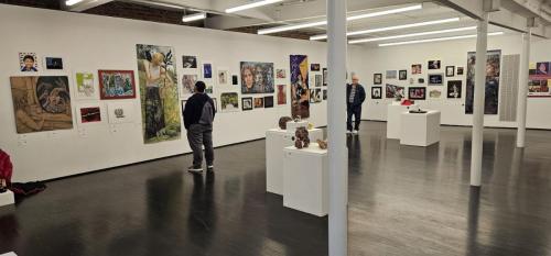 KMAC Contemporary Art Museum - 2024 Scholastic Art Awards Gold Key Award Winners Exhibit (Visited Sunday, March 3, 2024)